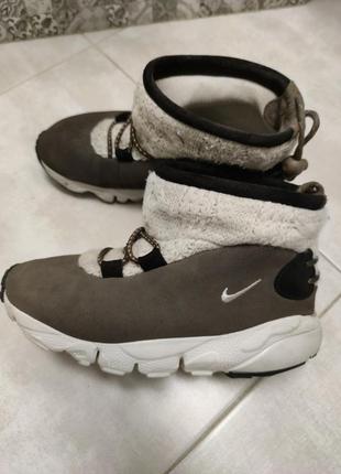 Nike ботинки женские кожаные