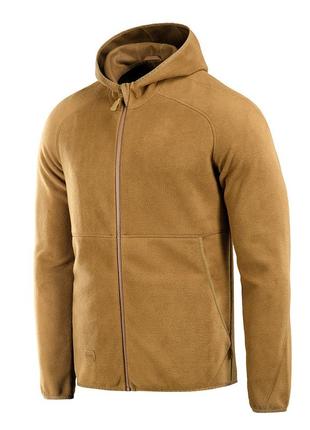 M-tac кофта lite microfleece hoodie coyote brown