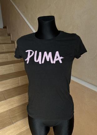 Футболка puma чорна 🤩