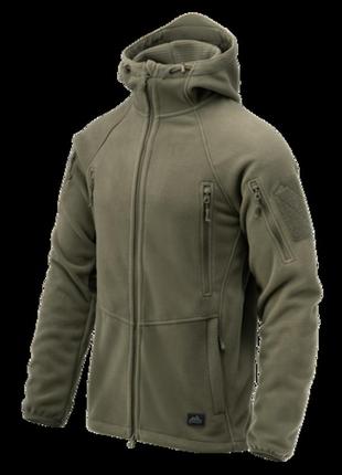 Тактична флисовая куртка helikon - tex patriot mk2 olive green  xs