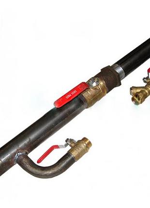 Байпас 50 кран 330 мм длинный