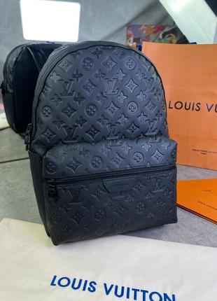 Рюкзак louis vuitton discovery monogram черный