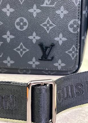 Мессенджер серый louis vuitton district pm owned3 фото