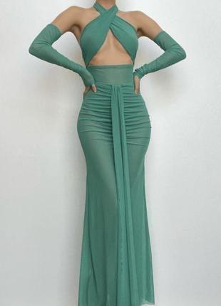 Платье,костюм,комплект сетка,пляжное,на пляж, фотосессию,прозрачное