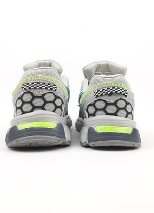 Кроссовки 1011B359 asics sneaker for women серые с голубым5 фото