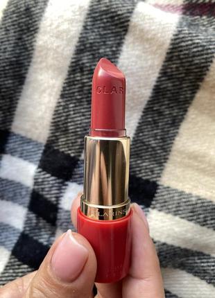 Помада для губ clarins 732 joli rouge satin lipstick     grenadine