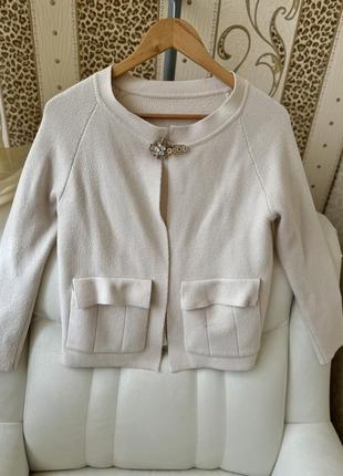 Кардиган с карманами