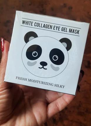 Гідрогелеві патчі під очі з колагеном sersanlove white collagen eye gel mask