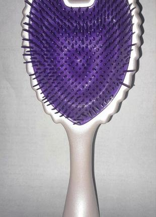 Расческа/ щетка для волос tangle angel оригинал. белого цвета белого цвета с переливом