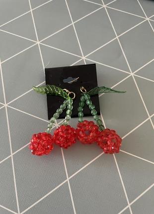 Серьги черешни с сайта asos