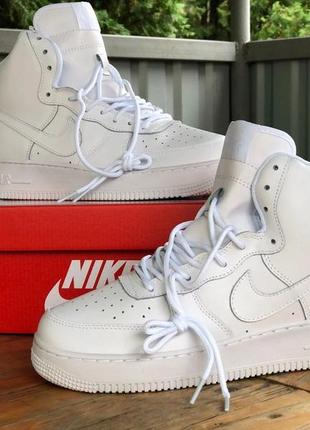 Кросівки nike air force  білі