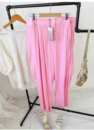 Розовые брюки river island