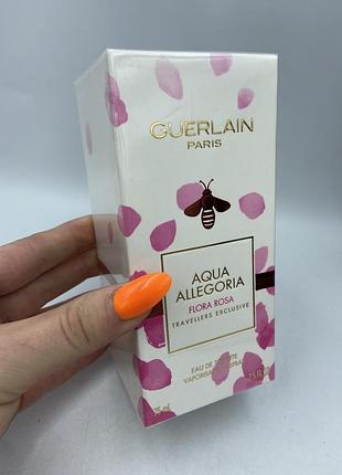 Guerlain aqua allegoria flora rosa 75мл