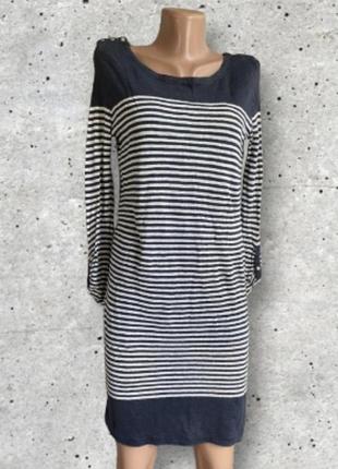 Massimo dutti льняное платье