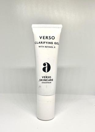 Гель крем для комбинированной жирной verso claaritying gel 30 мл