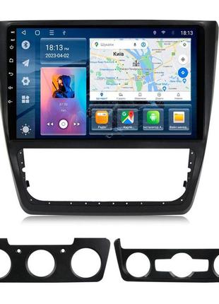 Штатна магнітола для skoda yeti 5l 2009-2014 bacar 4/64gb individual