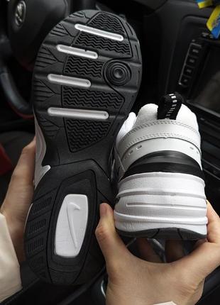 Кроссовки nike m2k tecno white/black белые с черным3 фото