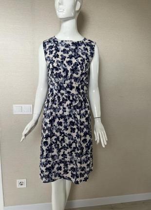 Легкое вискозное платье на натуральной подкладке apricot