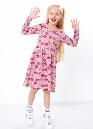 Хлопковое платье для девушек, красивое платье с длинными рукавами, красивое платье для девушек, хлопковое платье для девчонки