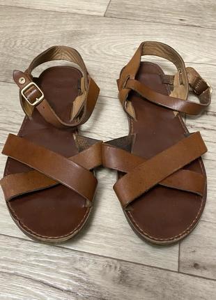 Кожаные босоножки dune london, р.37-38