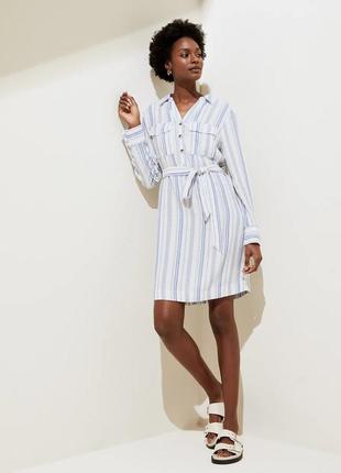 Платье рубашка женская стильная тренд