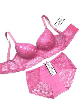 Ажурный бюстгальтер на тонком поролоне 75-80-85 на чашку в