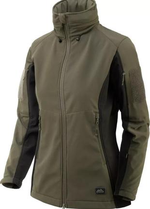 Жіноча куртка helikon gunfighter softshell olive s