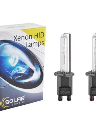 Ксенонова лампа solar h1 4300k, 85v, 35w p14.5s ket, 2шт ve-33