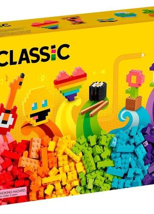 Детский конструктор lego classic множество кубиков 1000 шт. деталей (11030)