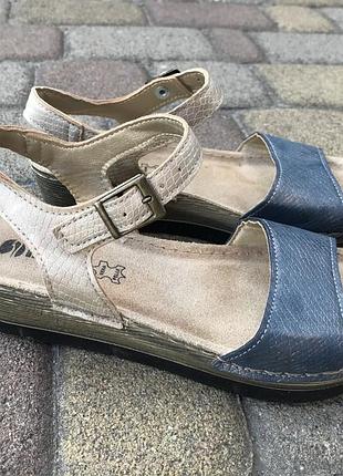 Ортопедические босоножки кожаные inblu 36 размер 22,5 см