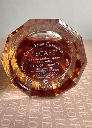 Escape. calvin klein парфюмированная вода оригинал!4 фото