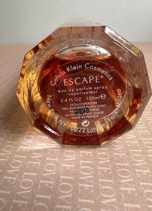 Escape. calvin klein парфюмированная вода оригинал!5 фото