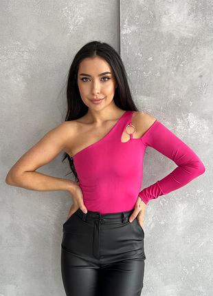 Хит лето! роскошное женское боди с кольцом