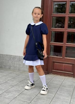 Сукня для дівчат шкільний варіант