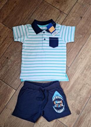 Поло, шорти, трусики, плавки lupilu, mathercare 12-24міс