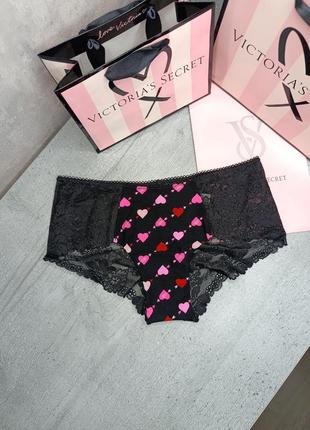 Трусики no-show cheeky panty з мереживом. pink. victoria's secret. оригінал 🇺🇸