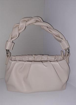 Сумка крос боді бежева deezee