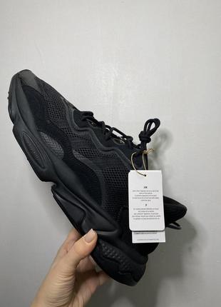 Новые мужские кроссовки ozweego adidas черные оригинальные