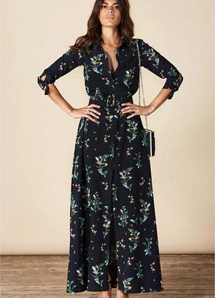 Красивое длинное платье с карманами