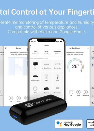 Сток! универсальный пульт дистанционного управления ehub smart wifi 5-в-1
