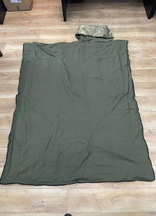 Спальный мешок wolftrap тактический 220 х 75, 3-х слойный, камуфляж, gore-tex, до -20, флис, oxford 300d5 фото