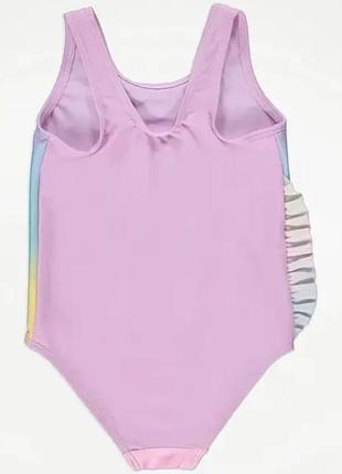 Купальник сдельный rainbow unicorn george 86, 92, 98, 104 см2 фото