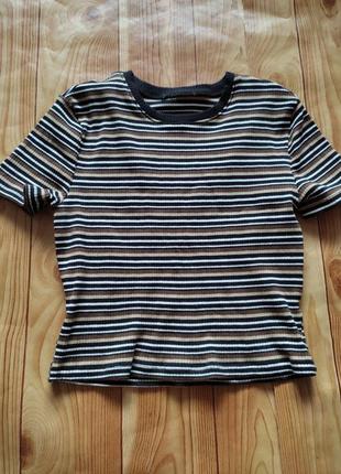Футболка топ в смужку