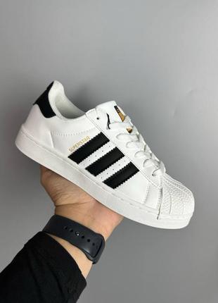 Шикарные стильные женские кеды "adidas superstar"