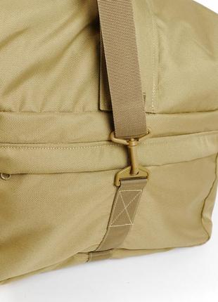 Сумка тактична kiborg military bag 130l coyote9 фото