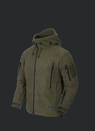 Куртка флісова helikon-tex patriot double fleece olive s