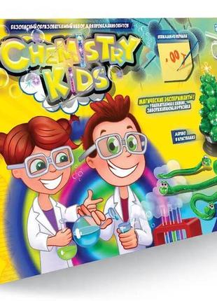 Набір для проведення дослідів danko toys "chemistry kids", chk-01-04u1 фото