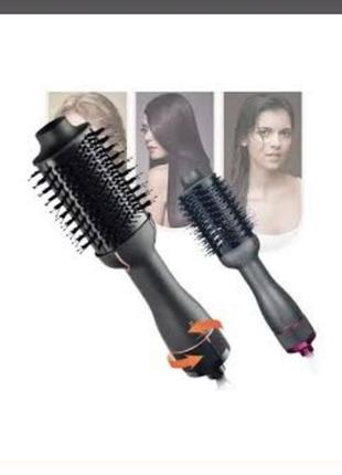 Фен-щетка для сушки и укладки волос фен для всех типов волос универсальный фен щетка для выпрямления волос