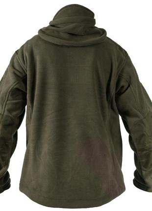 Тактична куртка флісова texar husky olive2 фото