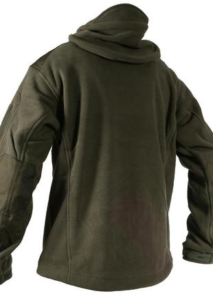 Тактична куртка флісова texar husky olive7 фото
